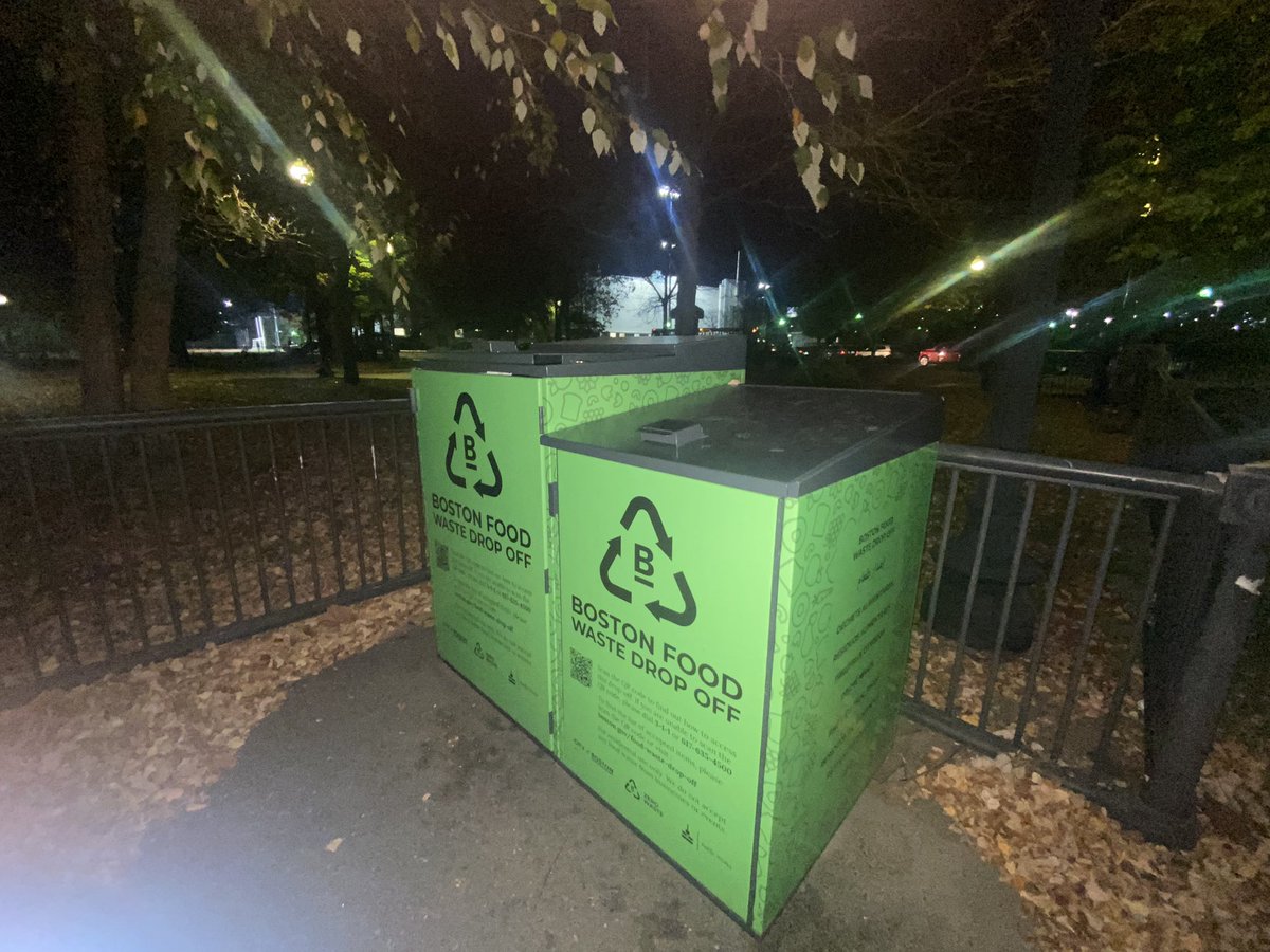 we went on a little compost walk and got to try the new drop off bins at memorial park in eastie😍