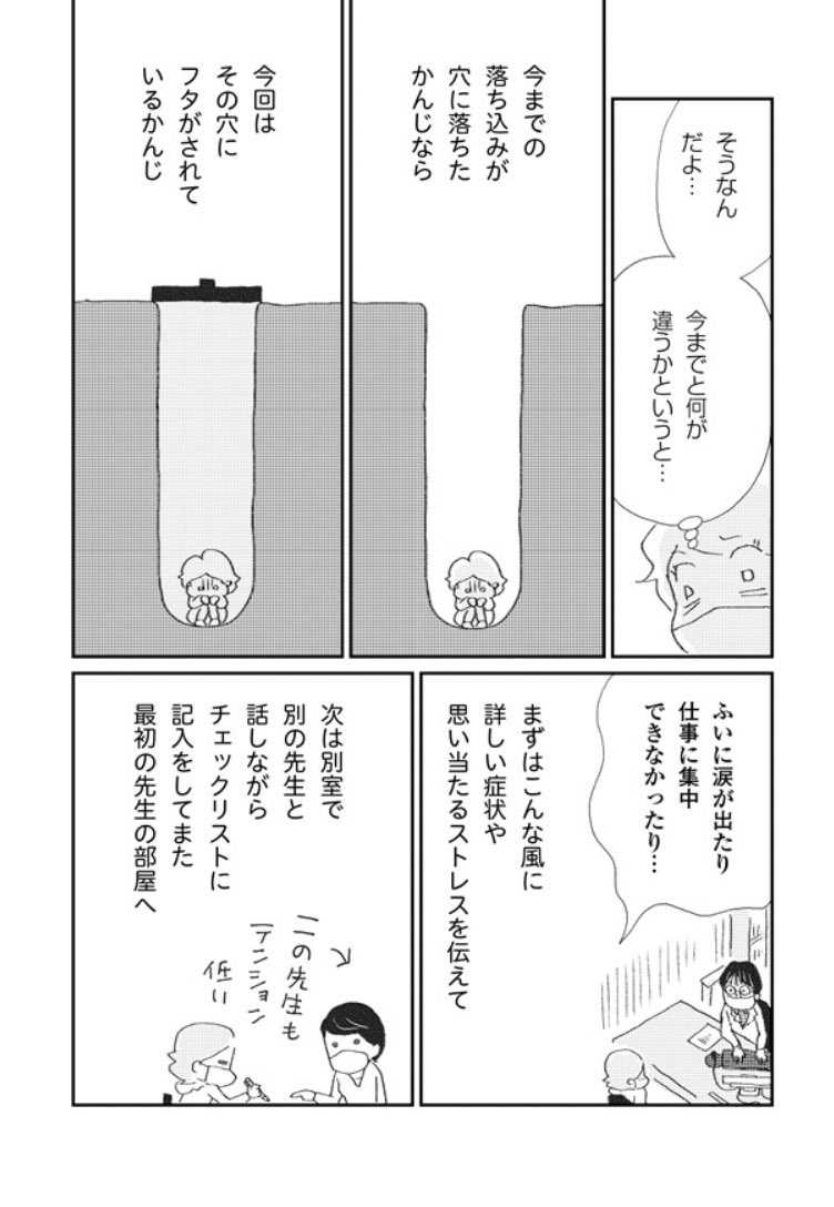 【はじめてメンタルクリニックに行った話】2/3