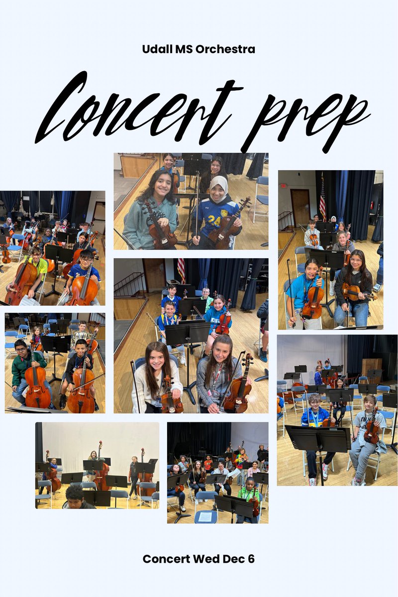 WestIslipOrch's tweet photo. Mark your calendar, Udall Orchestra Winter Concert Wed Dec 6 #ConcertPrep #WestIslipMusic #WIProud #WIOrchestra @UdallWIPS https://t.co/2i2BE8FiU3