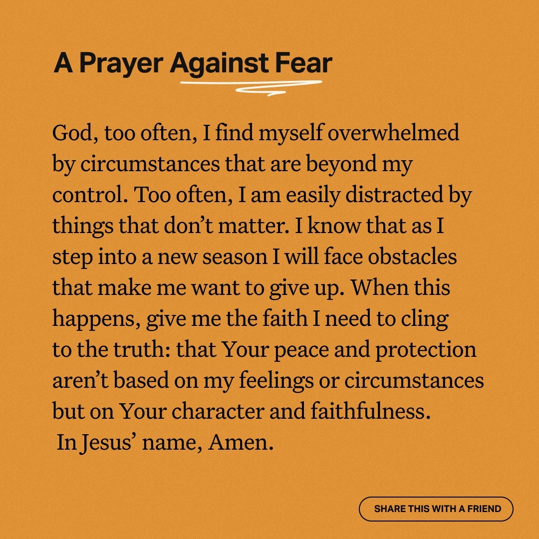 YouVersion's tweet photo. Visualize something that is currently making you anxious. Take a deep breath in, and then give that fear to God as you breathe out. Repeat this exercise as much as you need. https://t.co/LCzsZGYnof