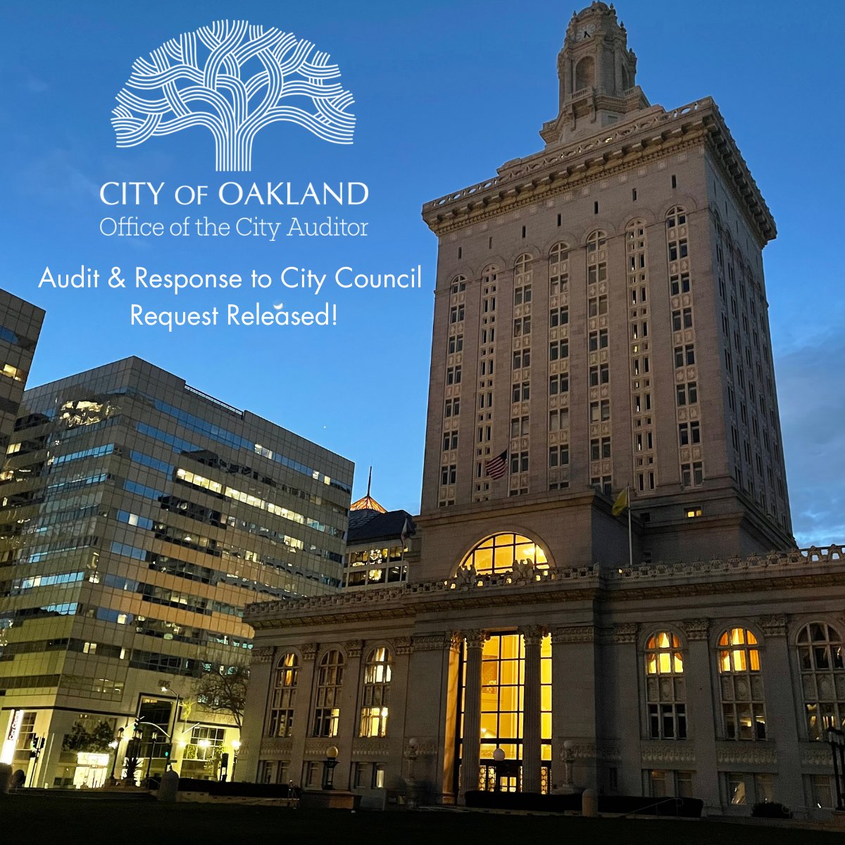 The Office of the City Auditor recently published a newsletter containing Michael Houston’s first greeting as Acting City Auditor AND we announced the release of two key reports. Read our newsletter to find out all the details and more: conta.cc/3Q5sIyA
