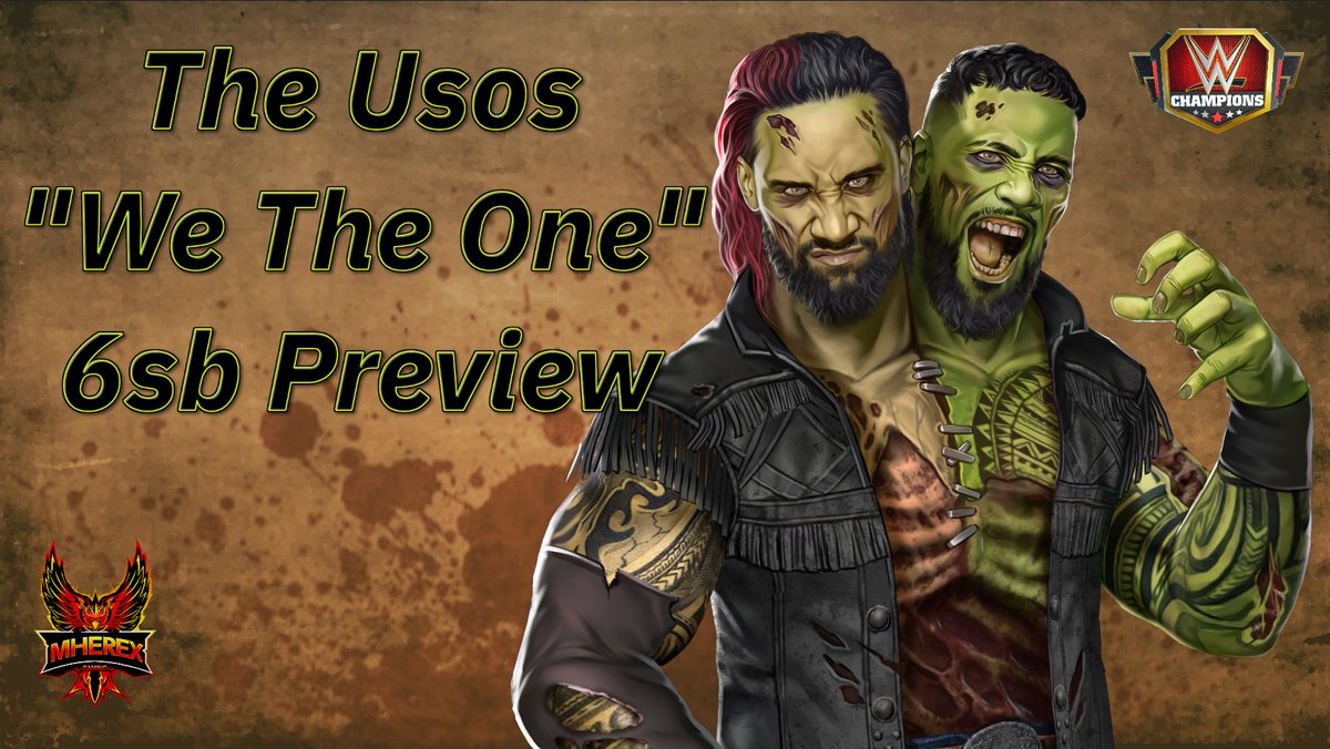 The Usos "We The One" 6* Preview youtu.be/nnN5UT0RCek?si… via <a href="/YouTube/">YouTube</a> <a href="/WWEChampions/">WWE Champions</a> <a href="/IamFirpo/">Firpo</a>