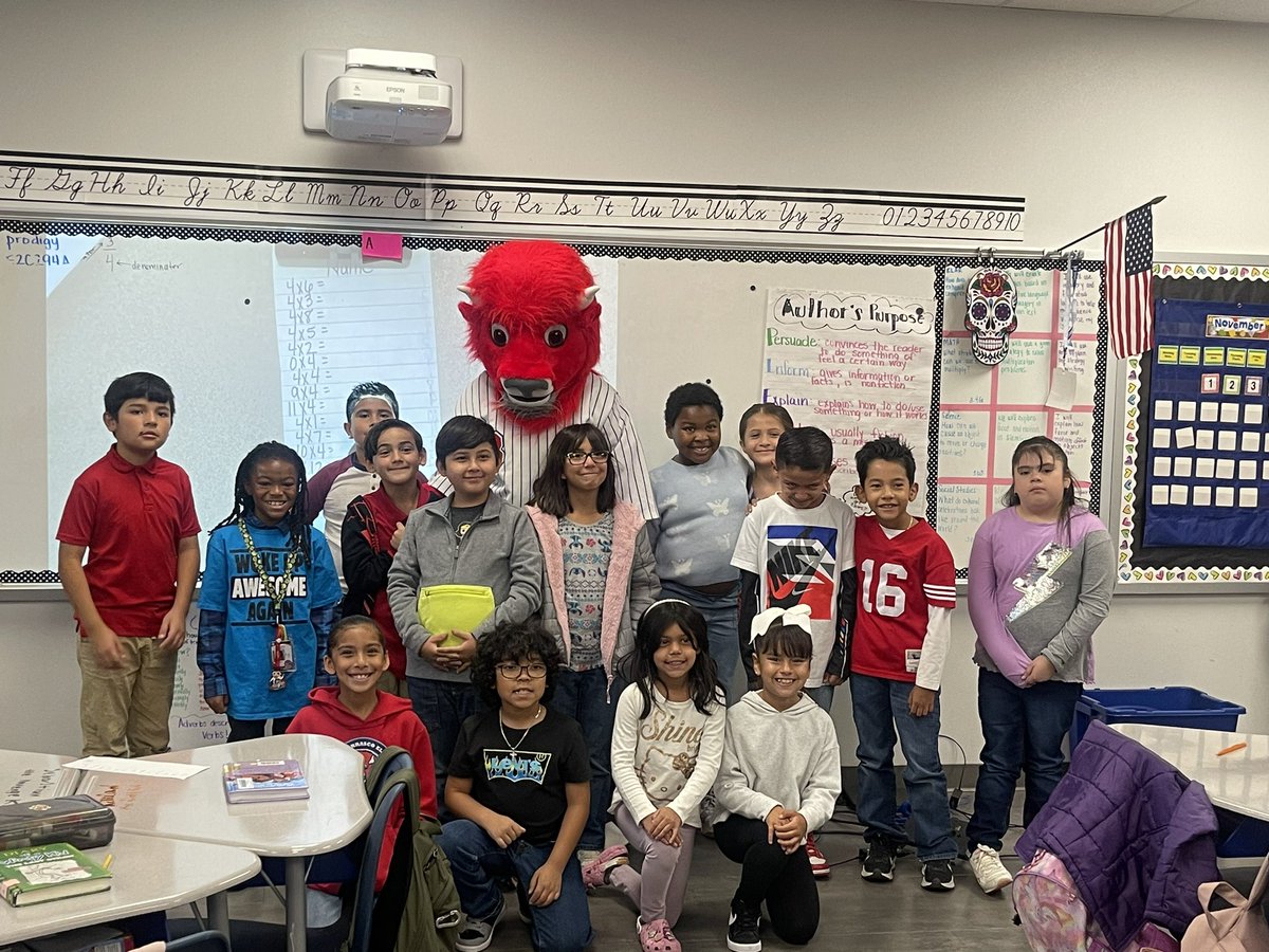 Big Red was exhausted after visiting classrooms with perfect attendance today! #AttendanceMatters #TeamSISD @CounselorPC_JCE