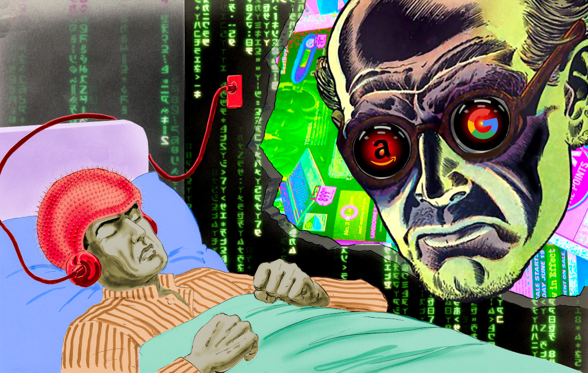 doctorow's tweet image. Thing is, *any* feed or search is &quot;algorithmic.&quot; &quot;Show me the things posted by people I follow in reverse-chronological order&quot; is an algorithm. &quot;Just show me products that have this SKU&quot; is an algorithm. &quot;Alphabetical sort&quot; is an algorithm. &quot;*Random* sort&quot; is an algorithm.

1/