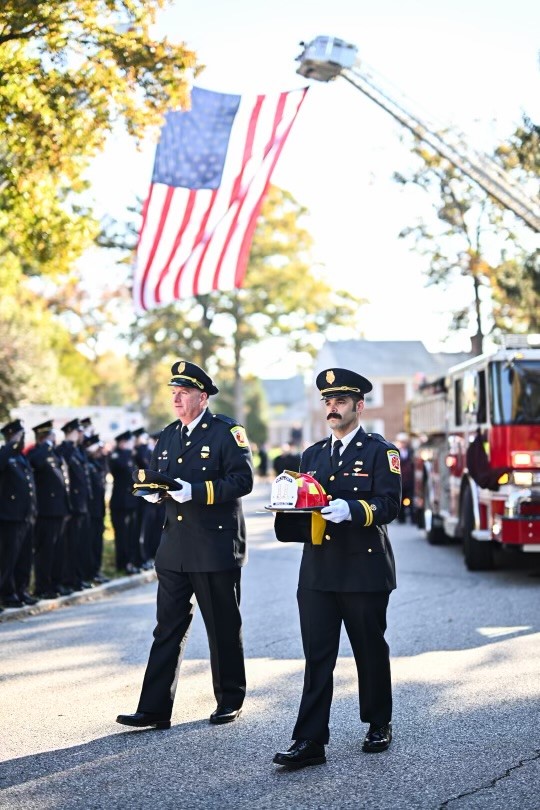 BaltimorePolice's tweet image. Dillon J. Rinaldo, a firefighter Captain of the Baltimore City Fire Department, made the ultimate sacrifice to our city by answering the call for duty. He fought until the end, and he will forever be remembered as the Hero he was. The #BPD extends our deepest condolences to his…