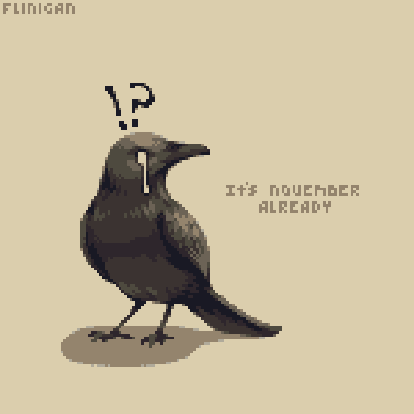 Flinigan6's tweet photo. i like November and autumn but can time slow down please

#pixelart https://t.co/uhdgCC9rMg