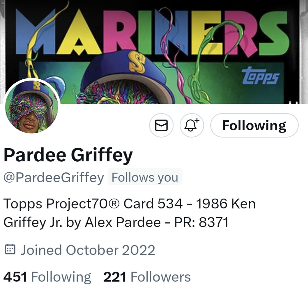 PardeeBetts's tweet photo. Here's @PardeeGriffey https://t.co/PgU56mykLQ