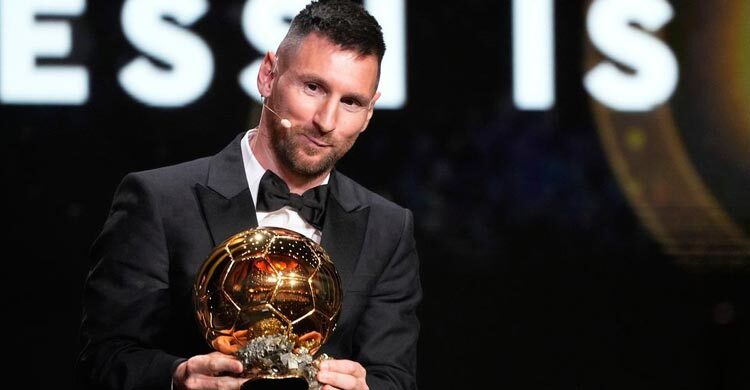 Ballon d'Or voting points:

🇦🇷 Lionel Messi: 462 points
🇳🇴 Erling Haaland: 357 points
🇫🇷 Kylian Mbappe: 270 points