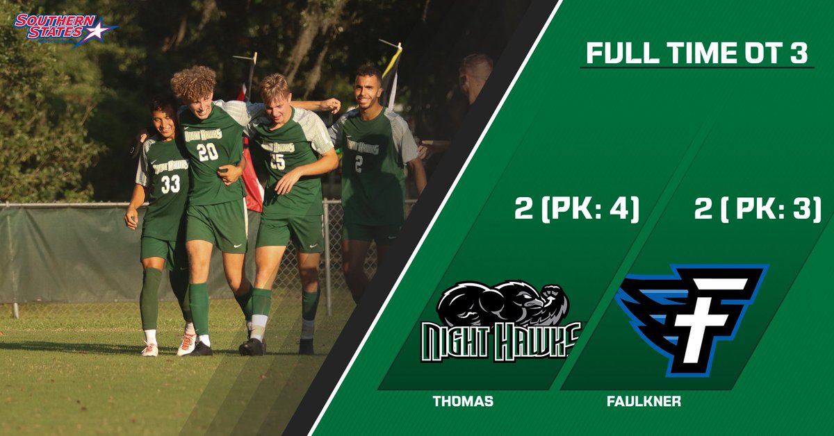 NIGHT HAWKS WIN IN PK FASHION! We will be back in action this upcoming Wednesday against Mobile University. Kickoff is set for 5:30pm EST In Montgomery, Ala.