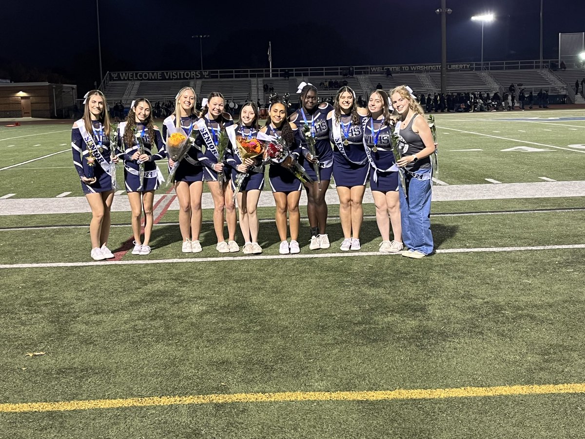 WLHSAthletics's tweet photo. Congrats Cheer Seniors! https://t.co/2jI4RW7Ooj