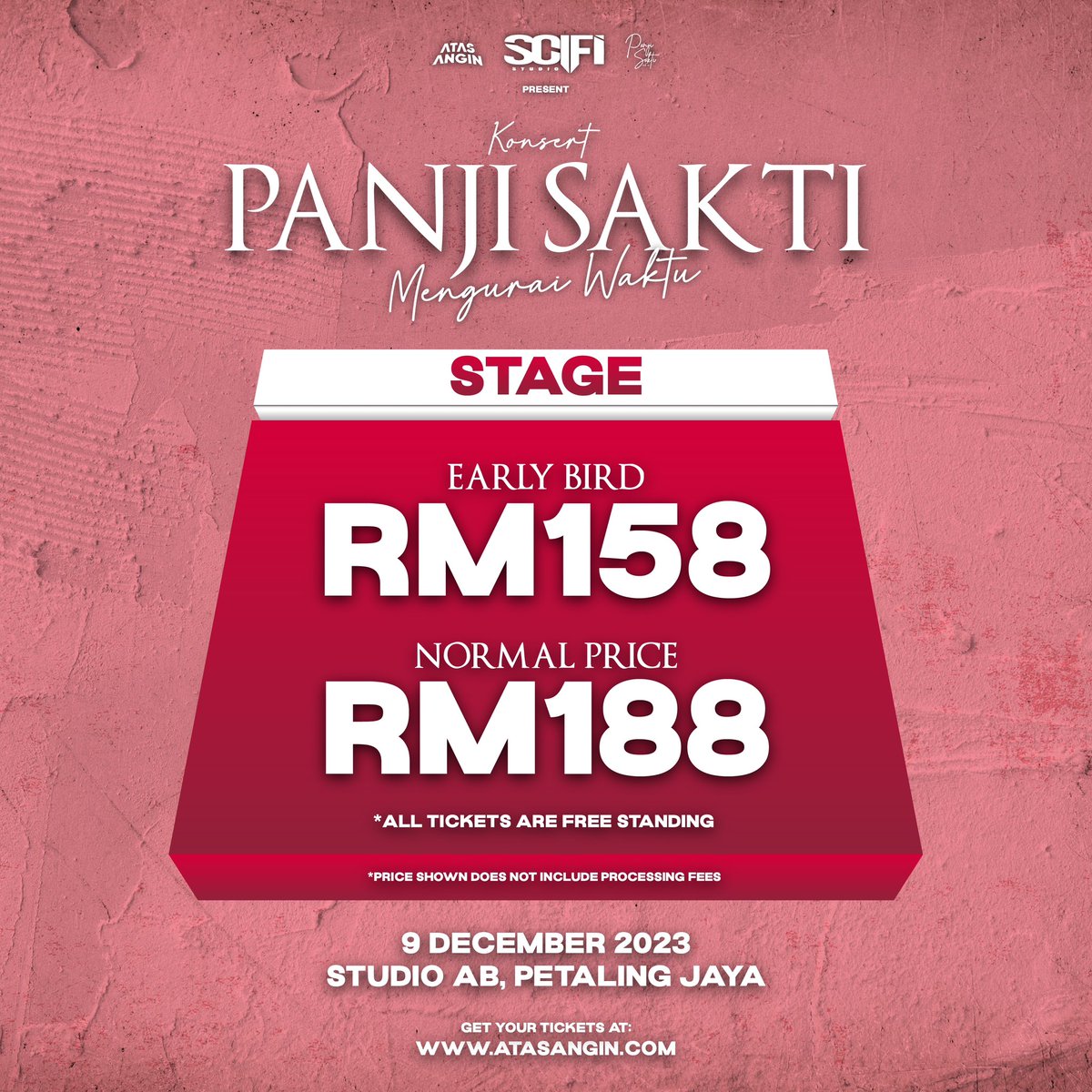 SCIFI EVENTS buat julung kalinya di Malaysia mempersembahkan

PANJI SAKTI: MENGURAI WAKTU 
Live in Kuala Lumpur 

📆: 9 Disember 2023
📍: Studio AB, PJ
🎫: atasangin.com

dapatkan tiket anda sekarang!

#panjisakti #menguraiwaktu #liveinkl #atasanginmy