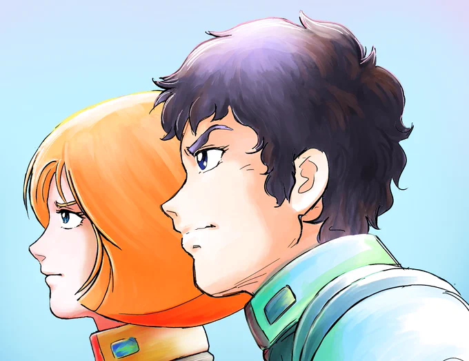 本日11月4日はアムロ・レイの誕生日 お誕生日おめでとうございます  今まで何度かアムロを描いてますが、描くたびに絵柄が変わる我がアムロ君。 ですが、それもまた良しw(理由は特になしw)  #アムロ・レイ生誕祭 #アムロ・レイ生誕祭2023 #アムロ・レイ #ガンダム