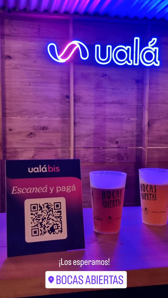 JuanceOrtiz's tweet photo. ¿Planes para esta noche o el fin de semana? Venite a Bocas Abiertas San Isidro! 

25% de descuento en todos los comercios pagando con tu Ualá 🚀 https://t.co/D5B6Nmpdlw