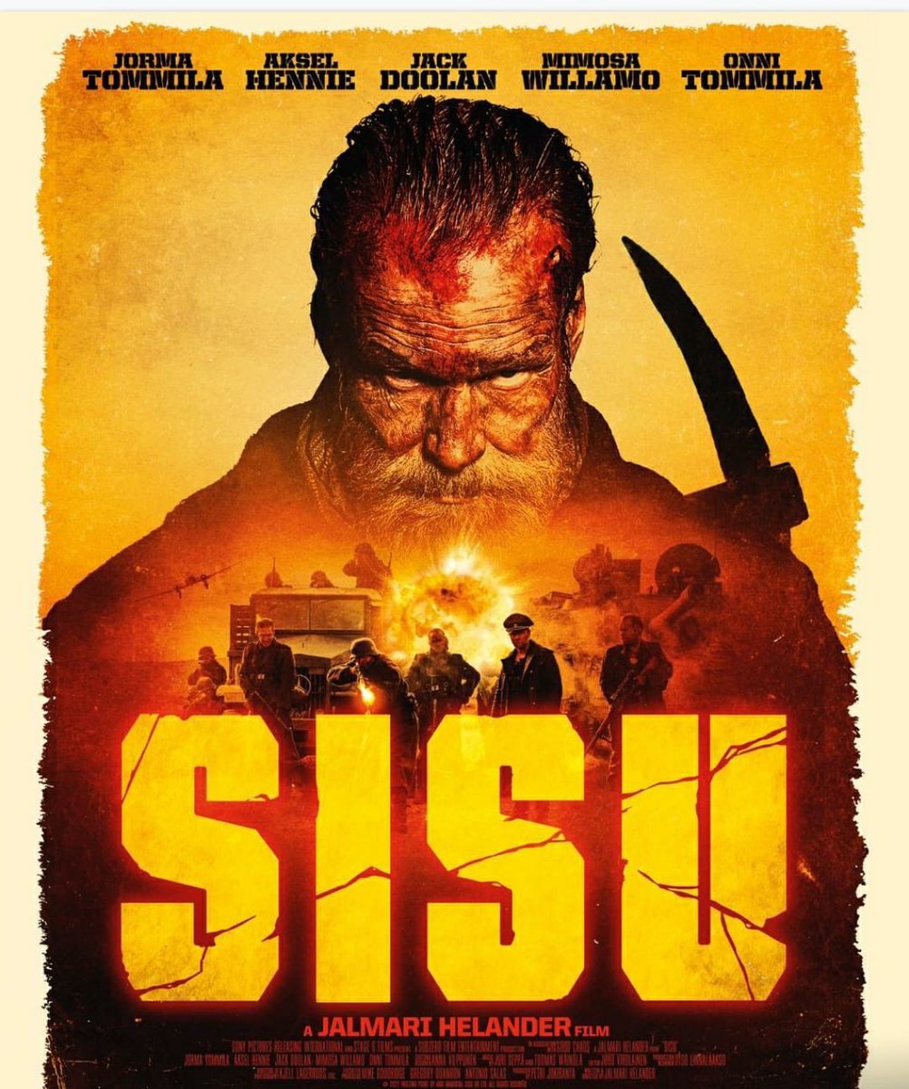 SISU_japan's tweet image. 🔥🔥🔥🔥🔥🔥🔥🔥🔥
#シス不死身の男 の主演に
   世界が熱狂💥
舞台ではヤギの役もこなす
  フィンランドの名優
🔥🔥🔥🔥🔥🔥🔥🔥🔥
「こんなアクション俳優が
    北欧に眠っていたのか....!!!!」
と本作を機に
世界中で注目を浴びたヨルマ・トンミラ
普段は舞台俳優として活躍し…