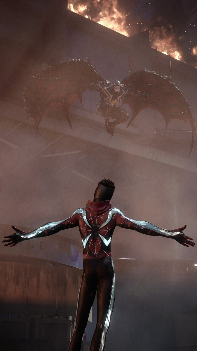VGP_Otaku's tweet photo. Spider-Man 2!
.
@PlayStation @insomniacgames
.
#ThePhotoMode #WorldofVP #VGPUnite #VGP_Archive #ThePhotoMode #VGPNetwork #VPEclipse #ArtisticofSociety #SpiderMan2 https://t.co/khbNOQzKkV