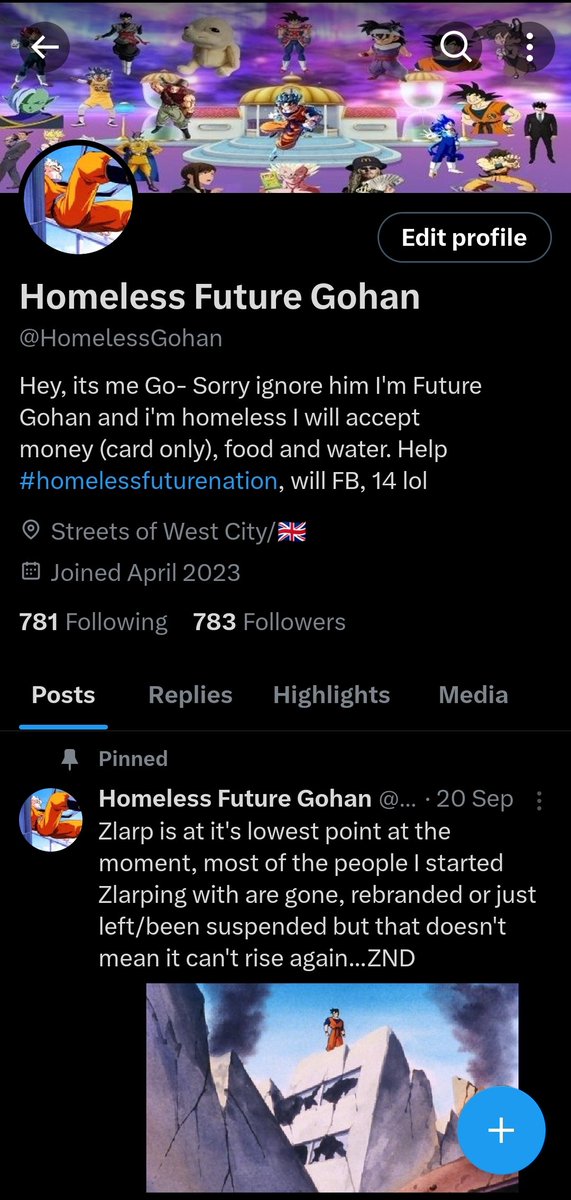 HomelessGohan's tweet image. Lob 17? (i got the maths right this time i hope...)