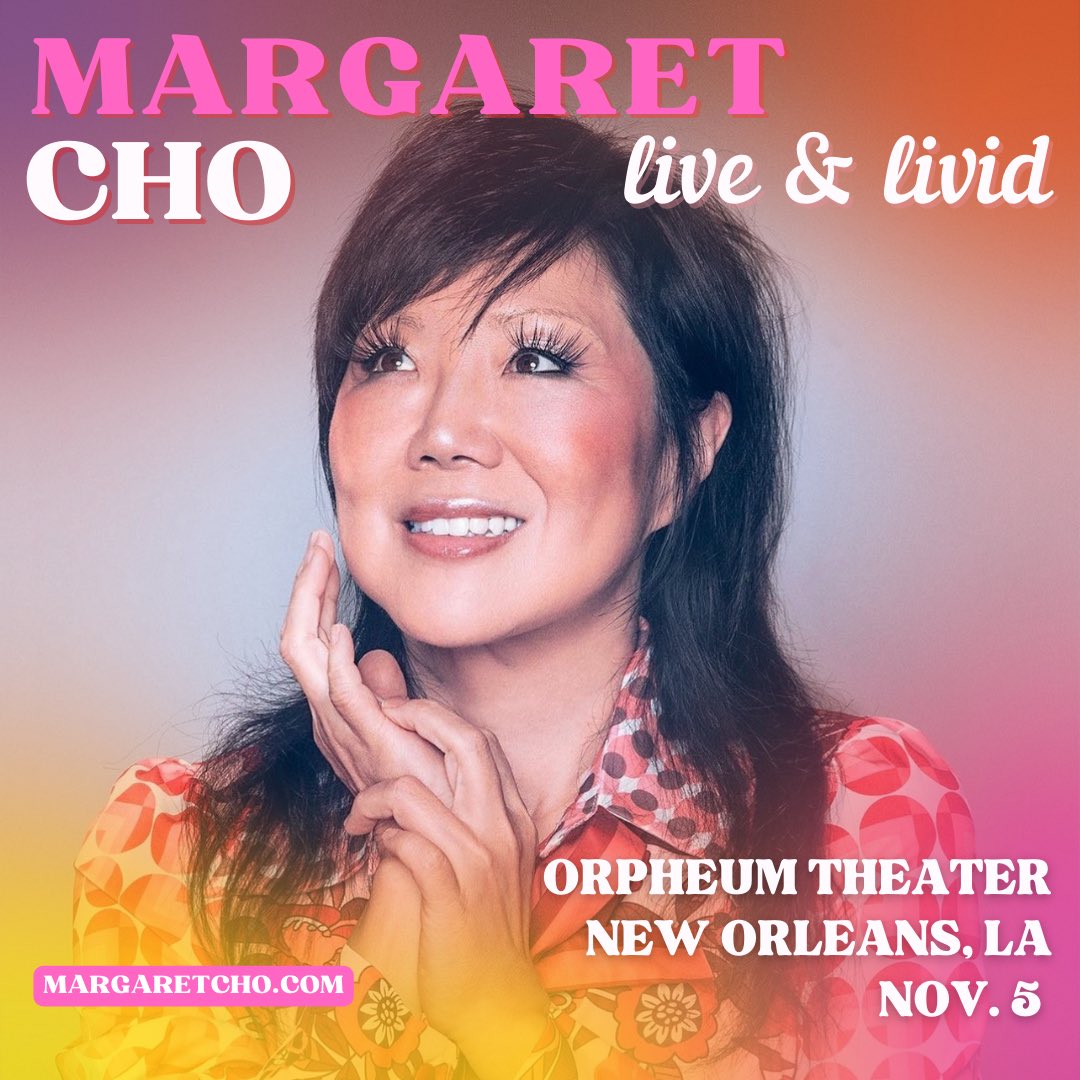 THIS SUNDAY IN NOLA ⚜️ Come see me! Margaretcho.com for tickets