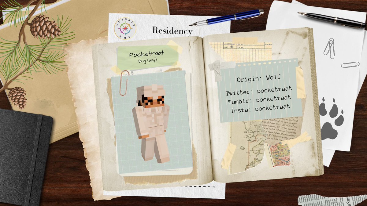 SmpOdyssey's tweet photo. Meet the occupants of the Odyssey SMP!
🗺️🧭🗺️
There's a howl in the distance, that means @pocketraat is on the way!
(17) https://t.co/a2W24saNgo