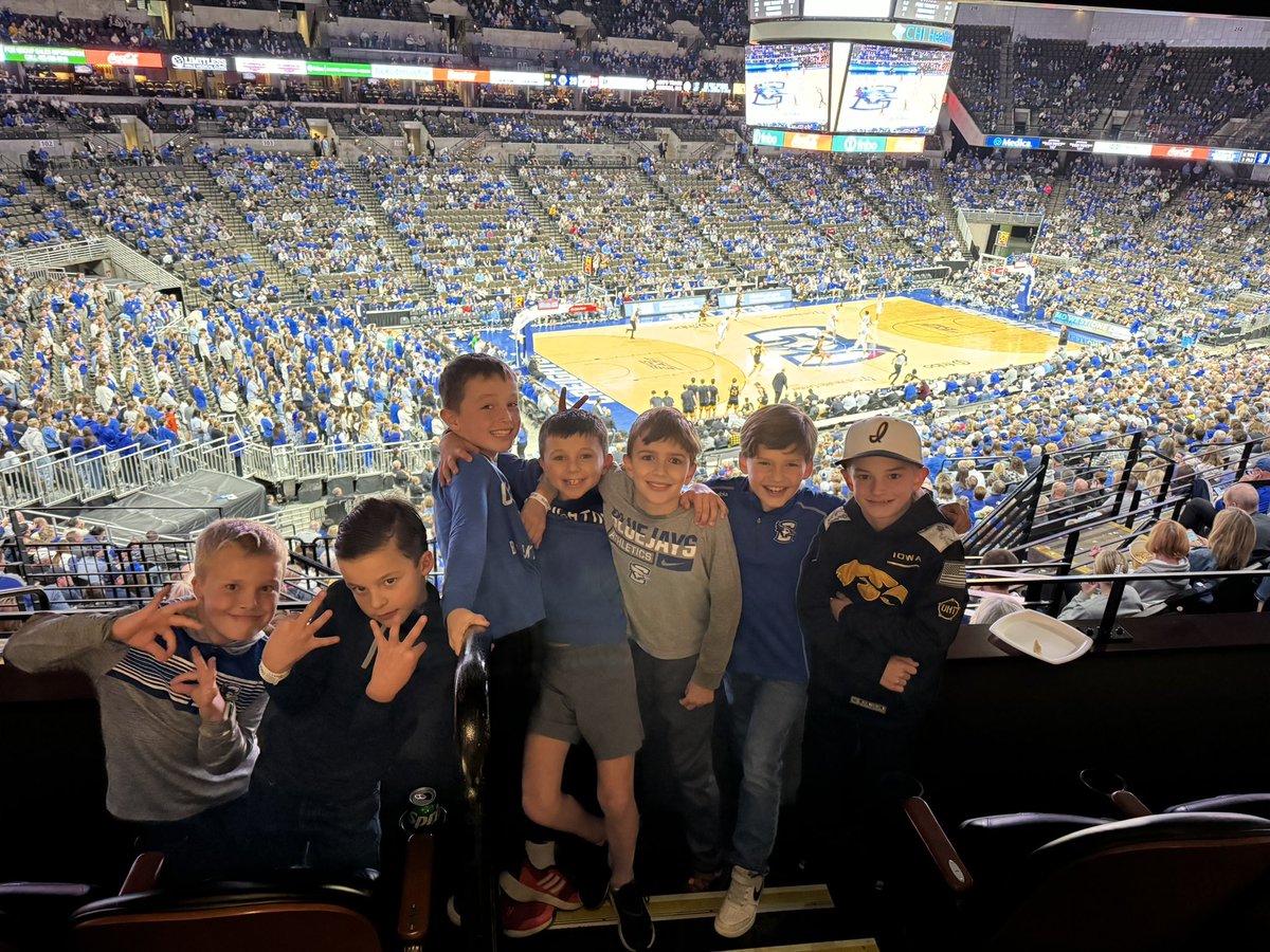 carolynsuttonpr's tweet photo. Boys in the big house GO JAYS!!  #gojays https://t.co/QxJqokX2zL