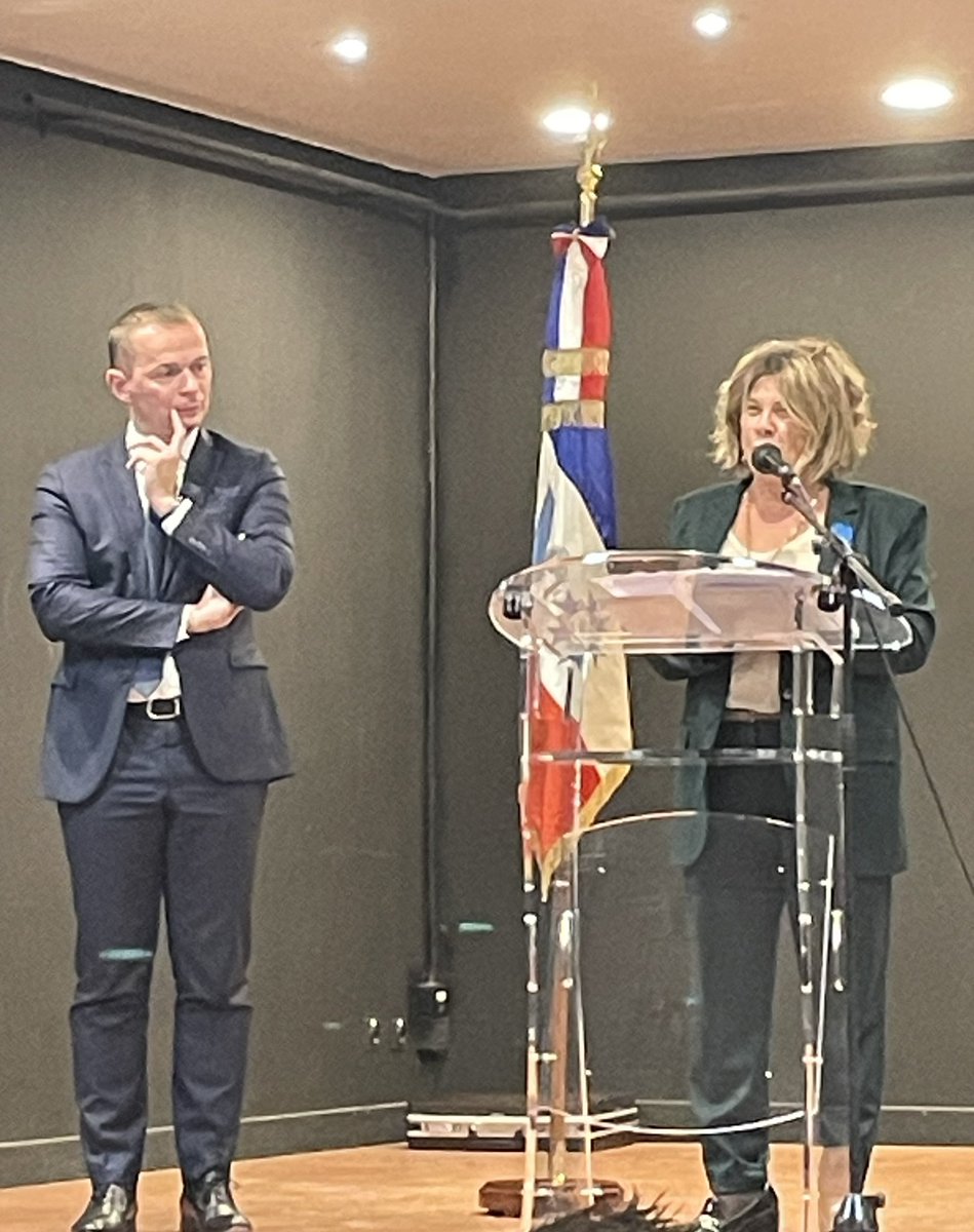 Cécile GRUAT LAFORME, Pte Fédé <a href="/btp0726/">Fédération BTP 26/07</a>, Pte Formation <a href="/FFBAura/">FFB Auvergne-Rhône-Alpes</a>, Chevalière du Mérite National : « j’essaye de faire avancer les idées et les valeurs auxquelles je crois. Je partage cette distinction avec vous tous qui me faites l’amitié d’être là ce soir et m’avez fait grandir »