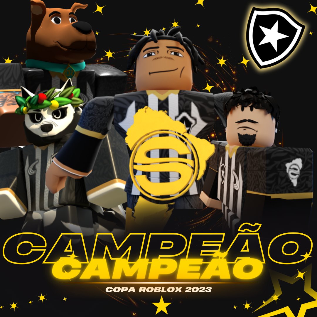 Botafogo Campeão Da Copa Roblox 2023 : r/futebol