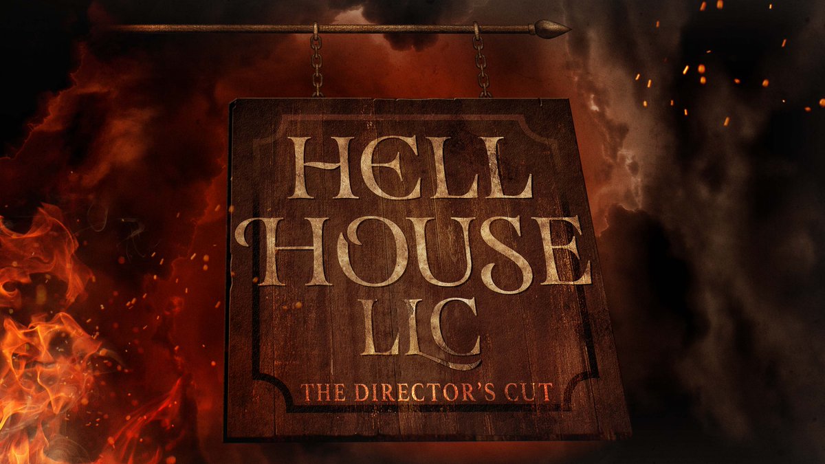 Shudder's tweet photo. Grab your popcorn (and horror movie buddy) — #ShudderWatchParty starts right now with HELL HOUSE LLC: THE DIRECTOR'S CUT. https://t.co/Uscvf8fF1e