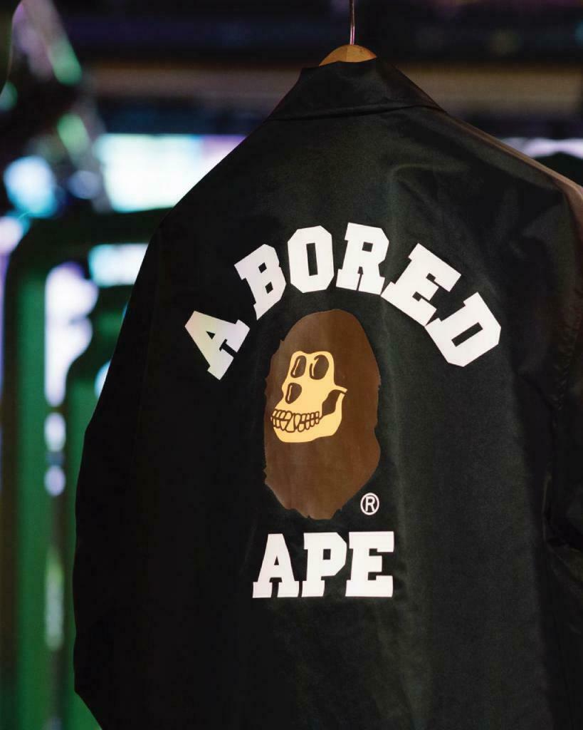 First look of the BAPE® x BAYC Collaboration at ApeFest Hong Kong 2023.

Exclusive launch at ApeFest, 9AM HKT, Nov 4th. Details of BAPE® Global Launch will be announced soon.

<a href="/BoredApeYC/">Bored Ape Yacht Club 🍌</a>

#abathingape #bape #BAPExBAYC #ApeFest2023 #BoredApeYachtClub