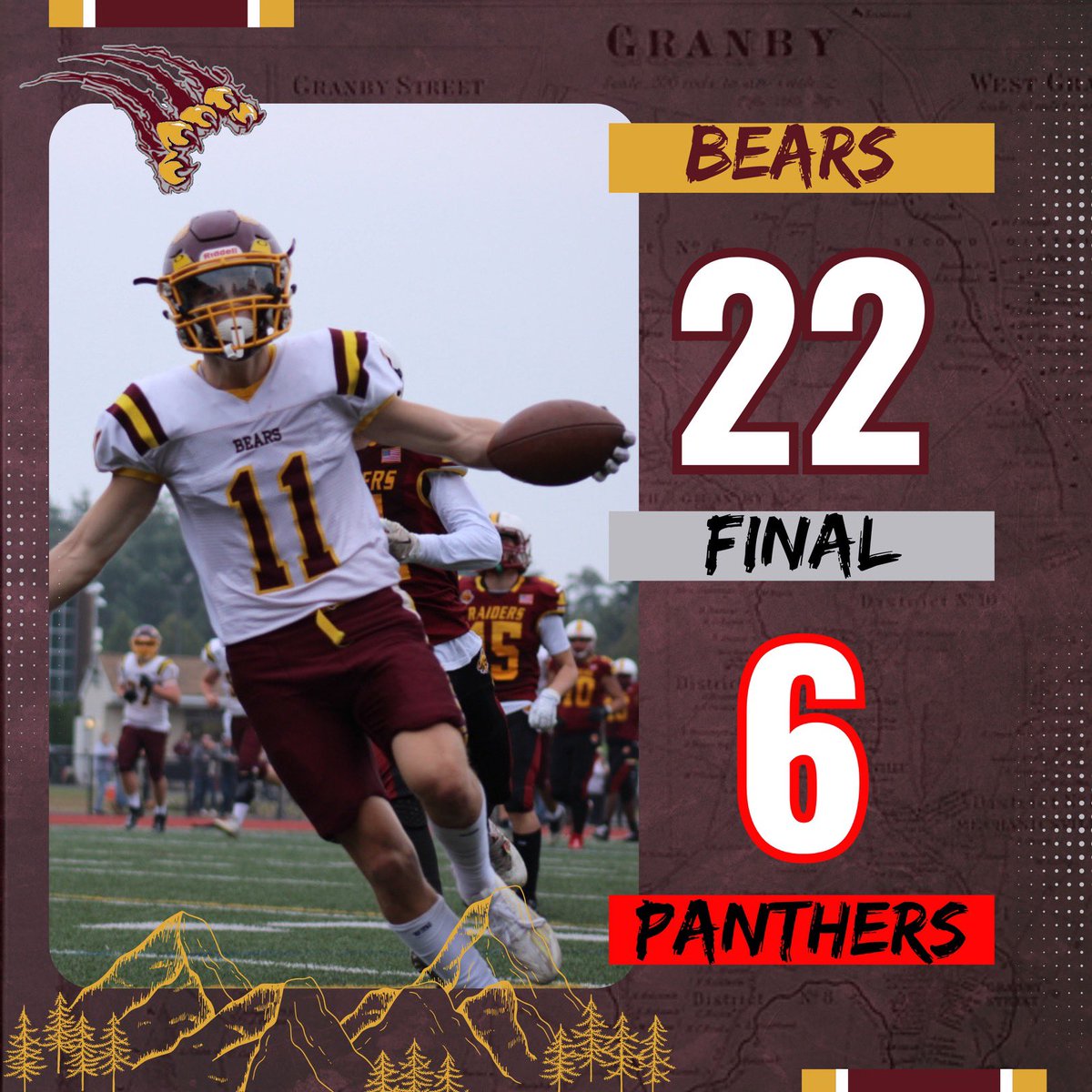 The Bears put in the work and get the job done 💪💪💪🔥🔥🔥#HardWorkPaysOff #bearball #cthsfb