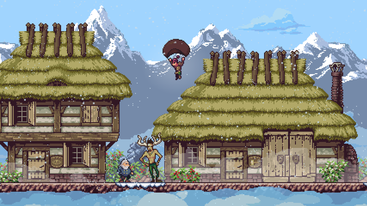 wmgamble's tweet image. Behind the Kingdom is the metroidvania equivalent of that fat fantasy novel you stayed up all night reading as a kid. Traipse around the Backcountry of a medieval kingdom meeting all of its weirdos, battling its troublemakers, and getting enough magical powerups to do some real…