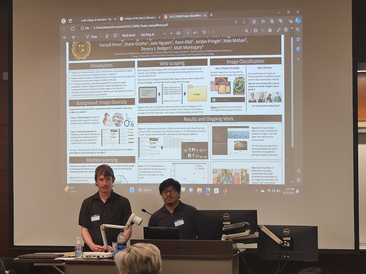 mrs_englert's tweet image. Data Science in action! Amazed by the use of large data sets to research and answer questions related to Long Beach by teams of students from LBUSD, LBCC, AND CSULB. #ProudtoBeLBUSD #datascience