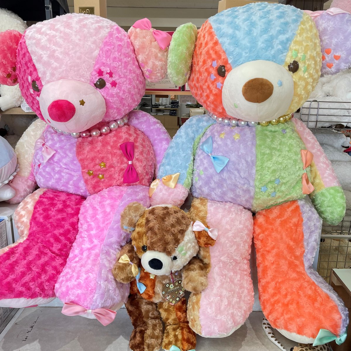 KAWAIIベアがショップへやってきました💕😍 Lサイズ、LLサイズがござい