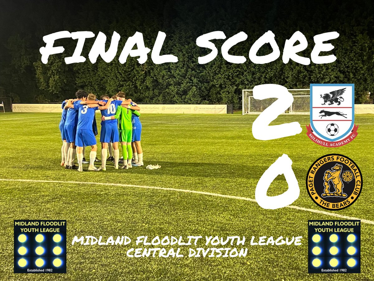 SolihullAcadFC's tweet photo. A great squad is hard to find …. with 10 players unavailable for tonight’s game the boys pulled together and got another well earned victory.
GOALS
⚽️ Mason Chisholm
⚽️ Louie Lightwood
Well done to all the boys 👏⚽️👏
#solihullacademyfc
#strengthindepth
#allaboutthesquad https://t.co/Cc4hMM7G8J
