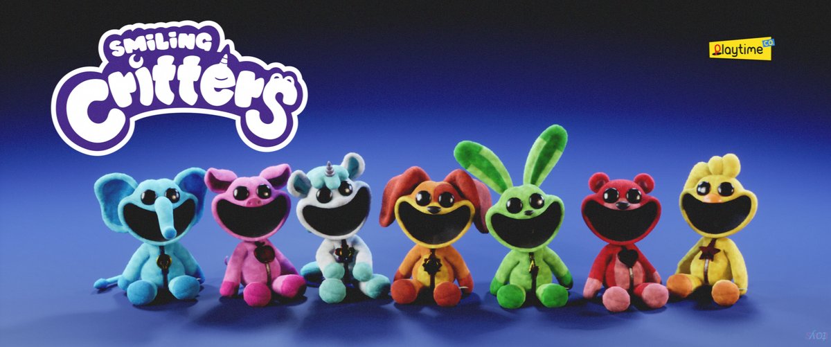 昨夜遅遅に突如公開された2枚の謎画像… 『SMILING CRITTERS』（微笑む