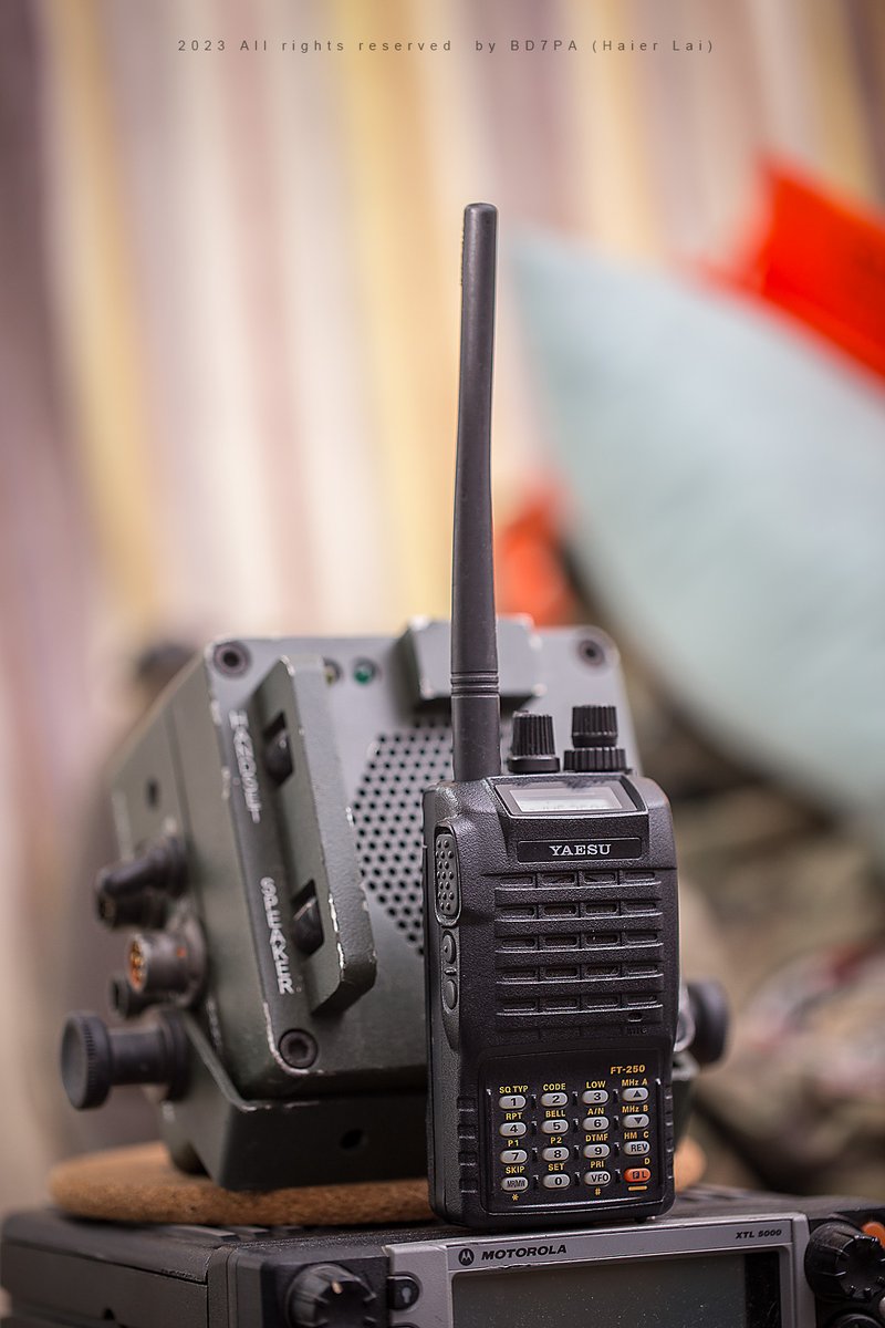 bd7pa's tweet photo. YAESU FT-250 VHF HT radio. #ham #hamradio #yaesu #ft250 #vhf #vhfradio #amateurradio https://t.co/tKCHz9cTdr