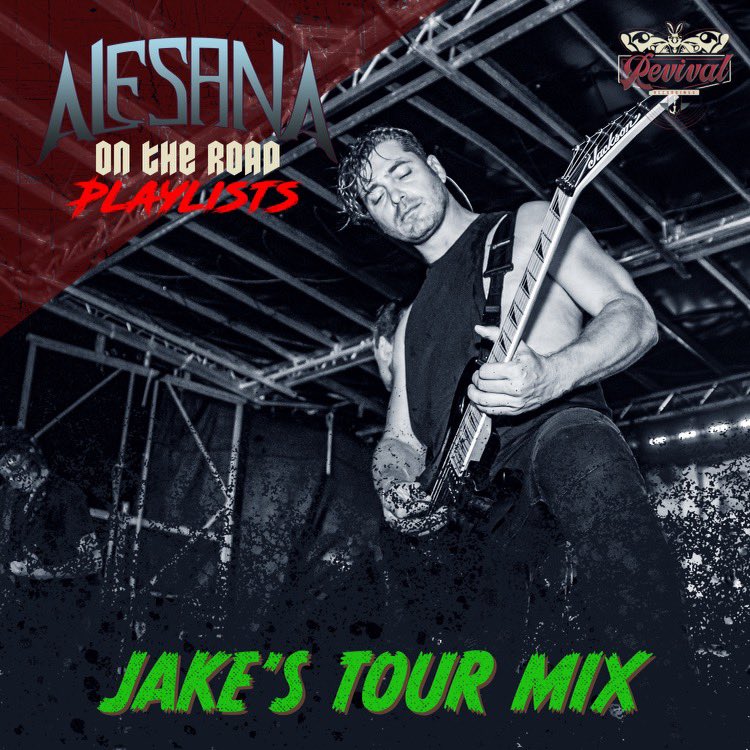 Next up is <a href="/GLASSJAKE/">G L Λ S S J Λ K E</a> . See what <a href="/Alesana/">Alesana</a>’s stage left guitarist is listening to while not on stage. Whether he’s in the van, or hanging out in the chaos that is the Alesana green room, these are some of the songs you’ll find Jake listening to. 

spoti.fi/473XMWU