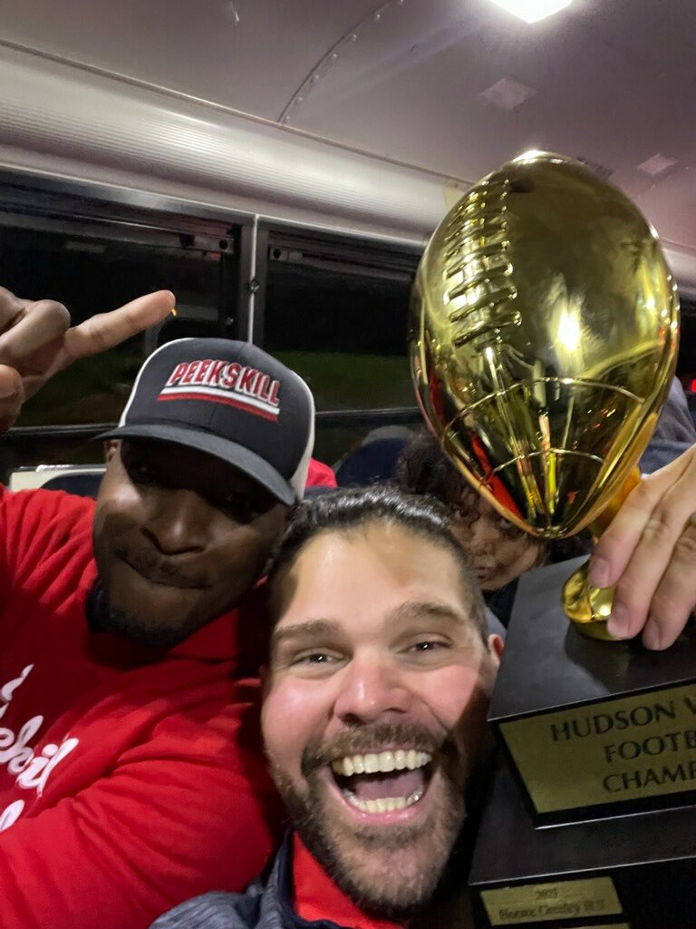 I’m so proud of our Peekskill football team! Y’all did it!!!  Champions!!!! Gooooooooooooo Peekskill! 🏈