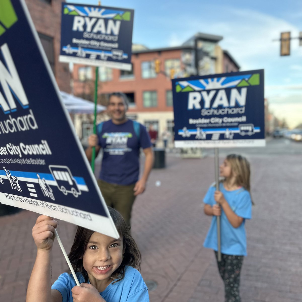 Hello #Boulder! 

I want to help make our community more affordable, more #inclusive, and safer—especially for families and kids. 

More on my campaign for City Council at ryanforboulder.com.

Ballots are due by 7:00pm on Tuesday, November 7.