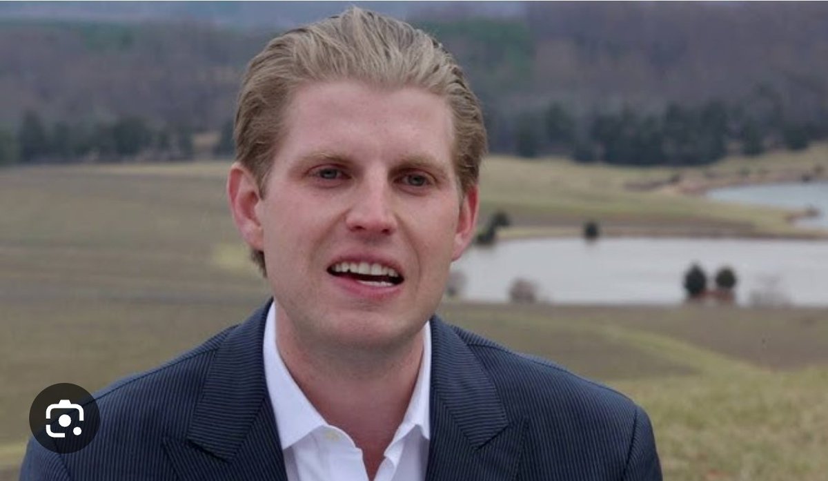 Eric Trump looks like a shitty vampire from a blade movie selling ecstacy in the club.