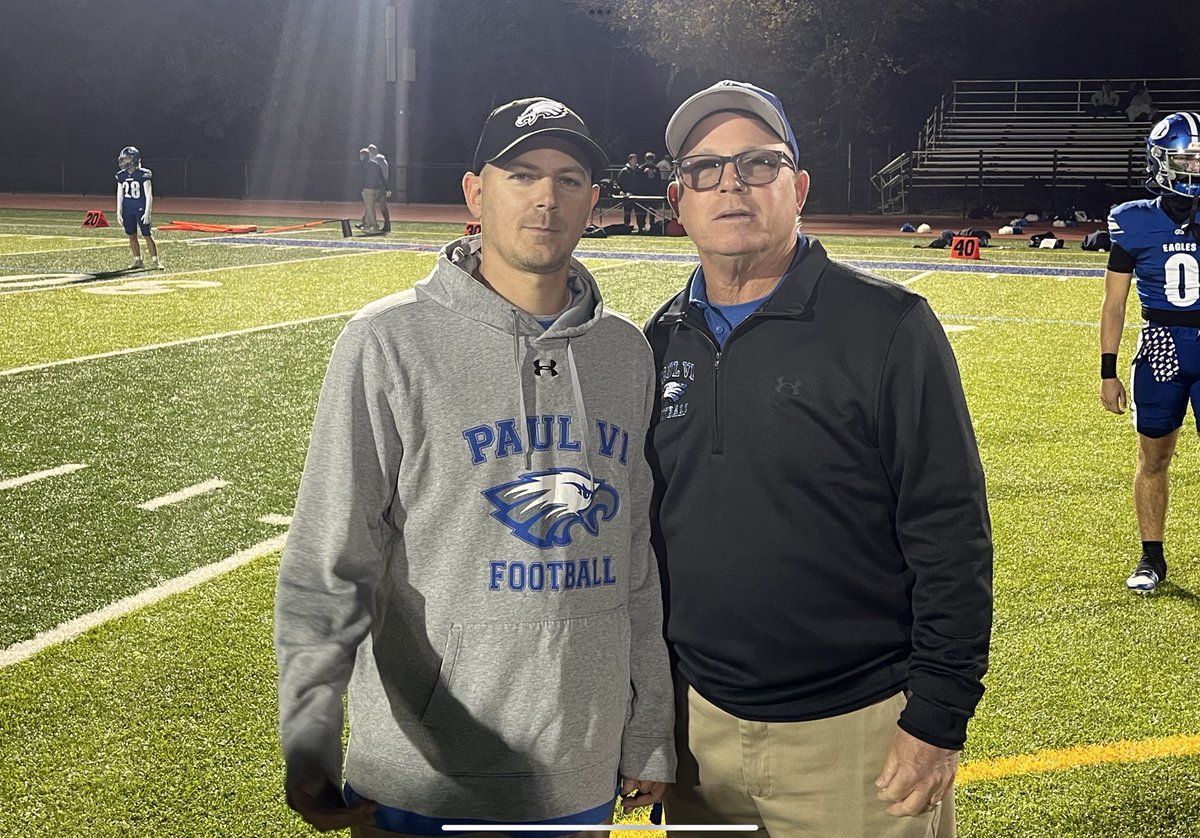 CoachTomAbate32's tweet photo. @JSZ_Sports @PaulVIFootball1 @mattmorad10 @domsantiago_ Great win tonight
“Earned NOT Given”
🦅🦅🦅 https://t.co/MG97oEG1S5