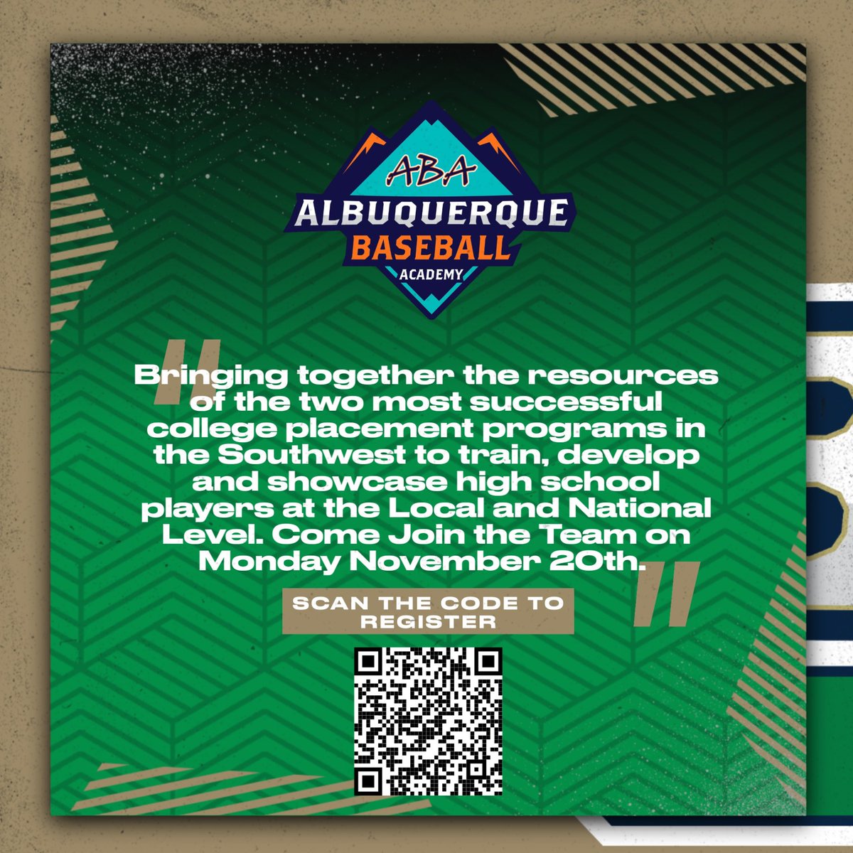 Come join the team! Announcing the opportunity to come join the two most successful college placement programs in NM! Scan the code to sign up! <a href="/MACElite1/">MAC Elite</a> <a href="/themacsports/">The MAC Sports</a>