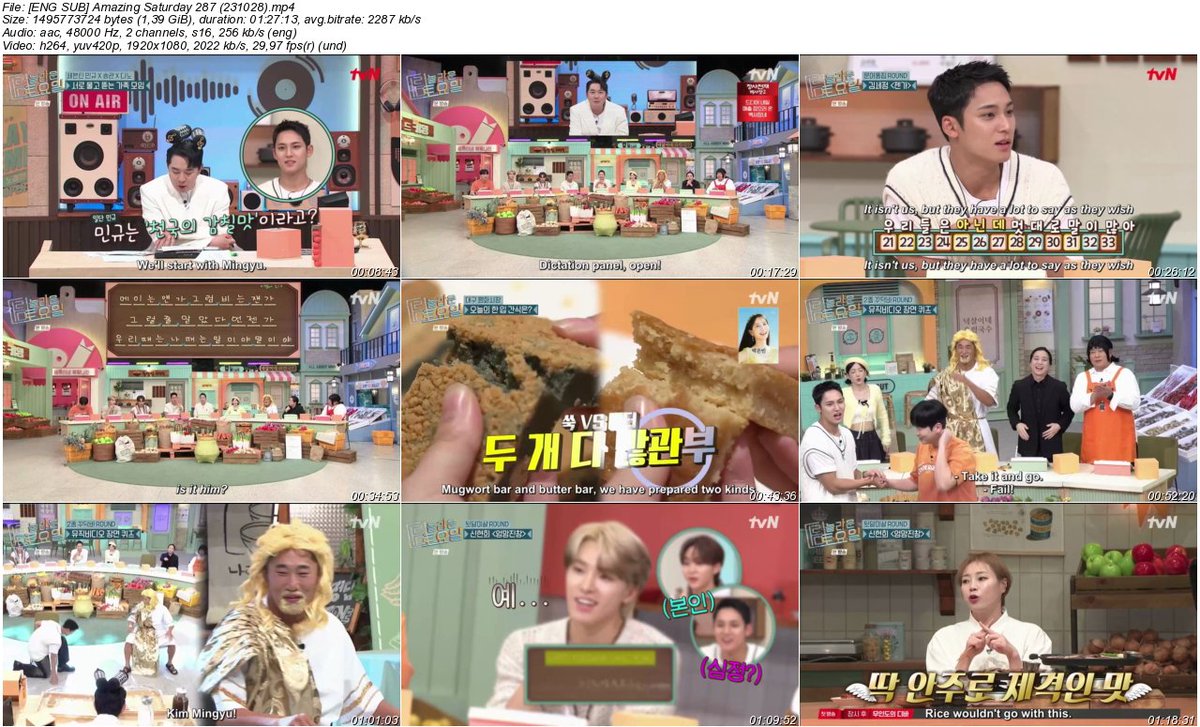 dareumi1's tweet photo. [ENG SUB] Amazing Saturday 287 (231028)
SEVENTEEN
Dino, Seungkwan, Mingyu

Mega: https://t.co/BoGcEITvxm
DM: https://t.co/mxZnkrVwBL
https://t.co/bWwnHR6QgB
GDrive: https://t.co/M4nH1THSBI https://t.co/tUGnIluhCp