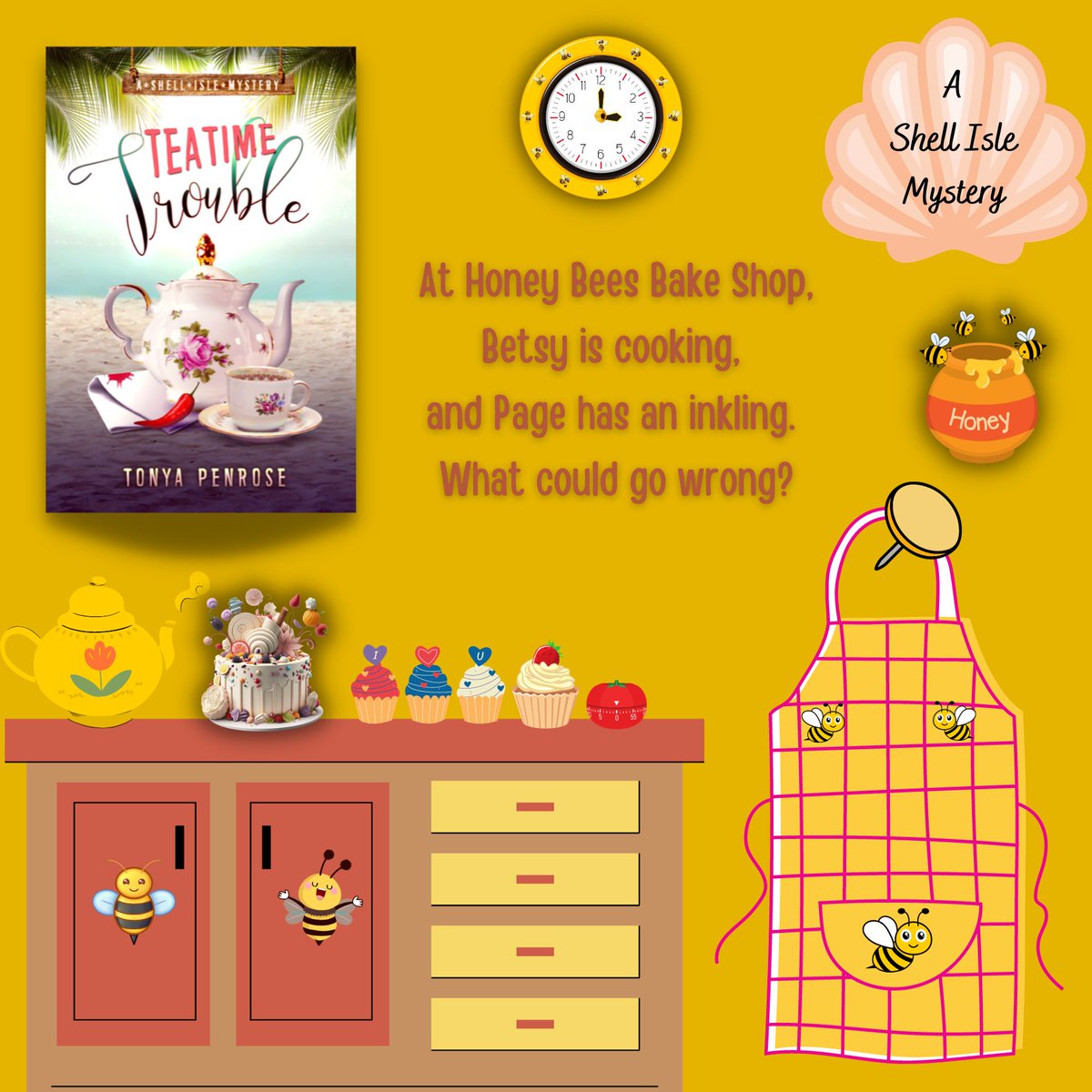 🫖☕️🍰🧁🫖☕️🍰🧁🫖☕️🍰🧁
                  TEATIME TROUBLE
🫖☕️🍰🧁🫖☕️🍰🧁🫖☕️🍰🧁

                    A Shell Isle Mystery

relinks.me/B0CJ9WBWNJ