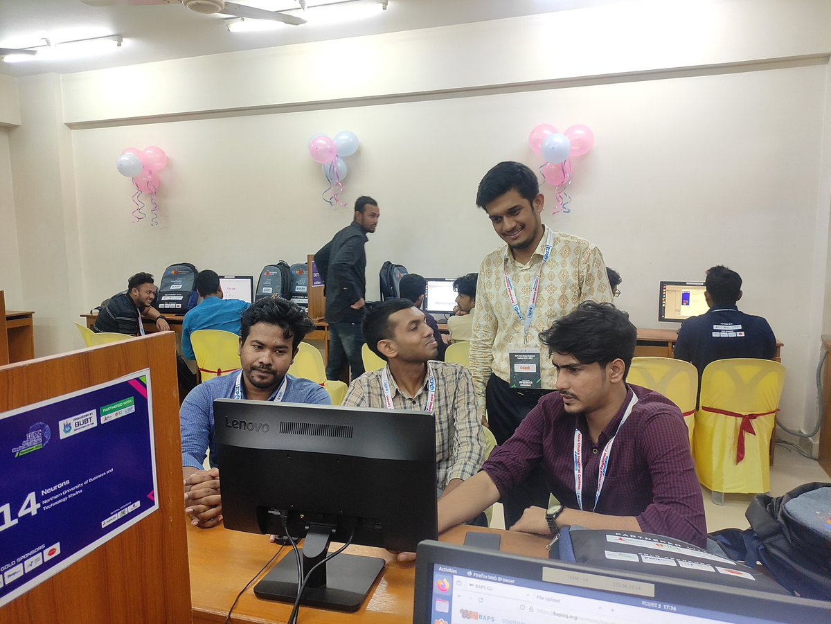 themdmehedi's tweet image. CPC Asia Regional Programming Contest 2023. #ICPC2023 #mock_contest #BUBT #mehedihasan
Team #bu_haunt
