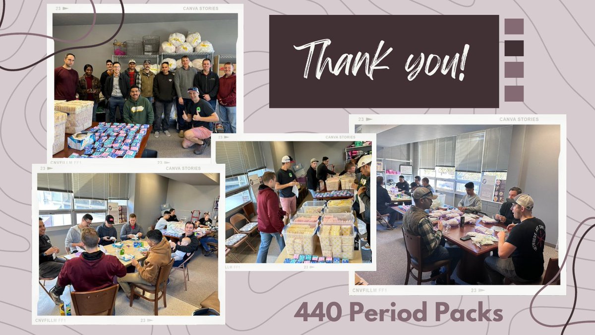 Talk about an amazing #FearlessFriday with an incredible volunteer group. These members of the <a href="/LRAFB/">Little Rock AFB</a> 41st Airlift Squadron packed every bit of product we had -- enough for 440 period packs to help Arkansans in need!
