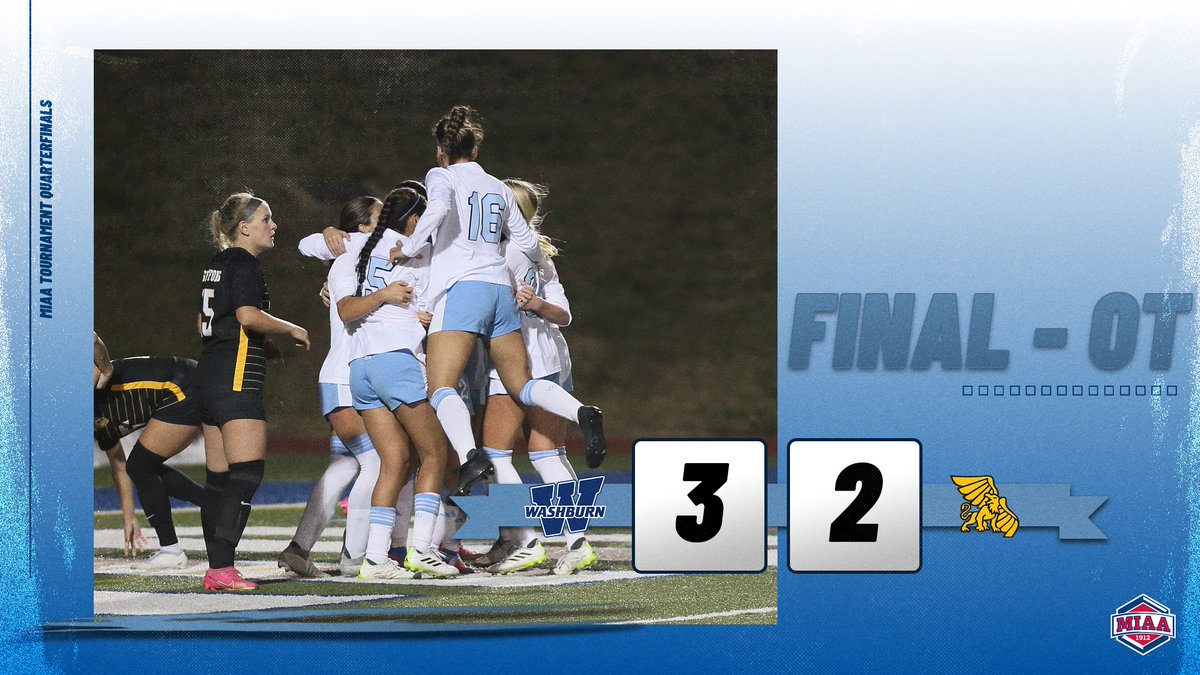 Ichabods advance to MIAA Semifinals with 3-2 win over the Griffons … Maul's goal in the 107th minute was the winner #GoBods