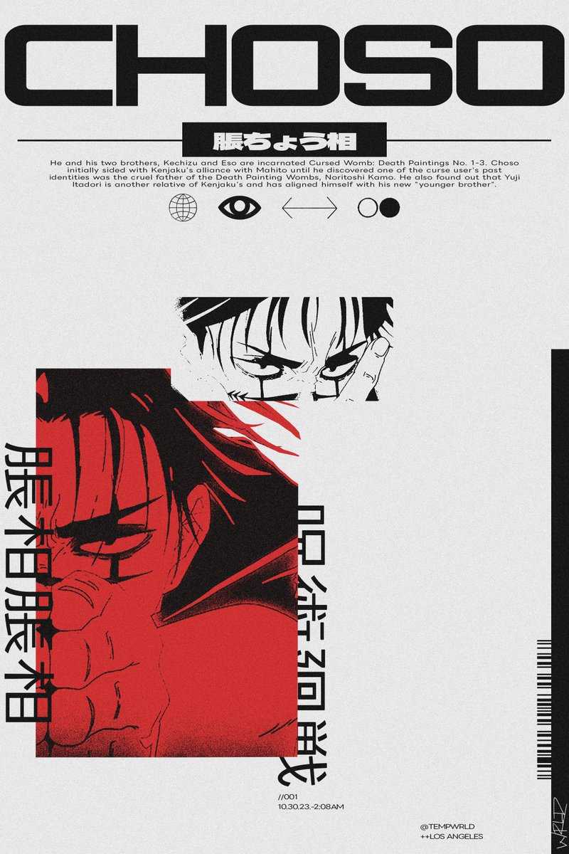 tempWRLD's tweet photo. //001
jjk choso https://t.co/axFa5IX103
