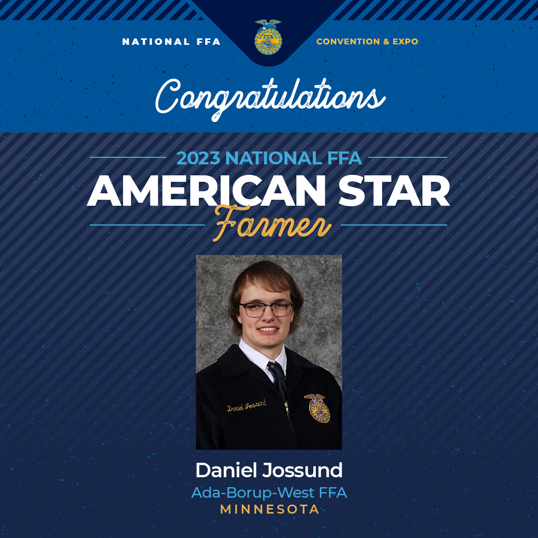 NationalFFA's tweet photo. Congratulations to the American Star Award winners. 🌟
More at the link!
🔗 👇
https://t.co/hs8a9E4r1F
#FFA23 #NationalFFA #FFA #AmericanStar #Awards #ConventionAndExpo #SessionSix https://t.co/tl7JCzJ7Vf