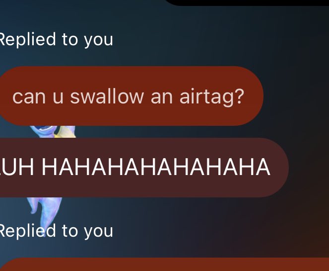 rrrrigs's tweet photo. yall think she likes me????? https://t.co/fDSsOQrNaH