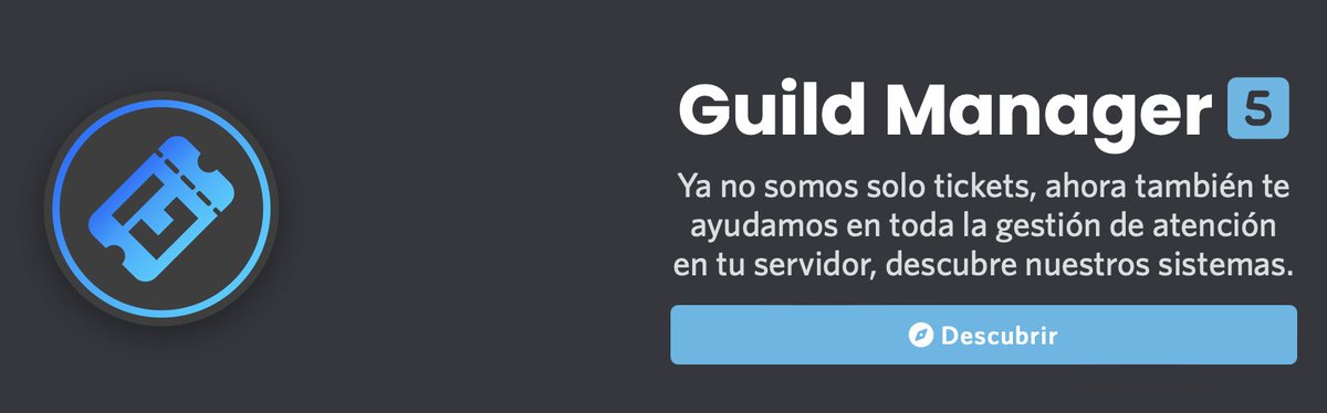 guildmanagerbot's tweet photo. ⭐️¡Hey!

Sabías que nuestros desarrolladores llevan 6 meses trabajando en una nueva versión. 👩‍💻

No te pierdas la versión 5 de Guild Manager, ¡ya queda muy poco! https://t.co/Lv6jMtoaCp