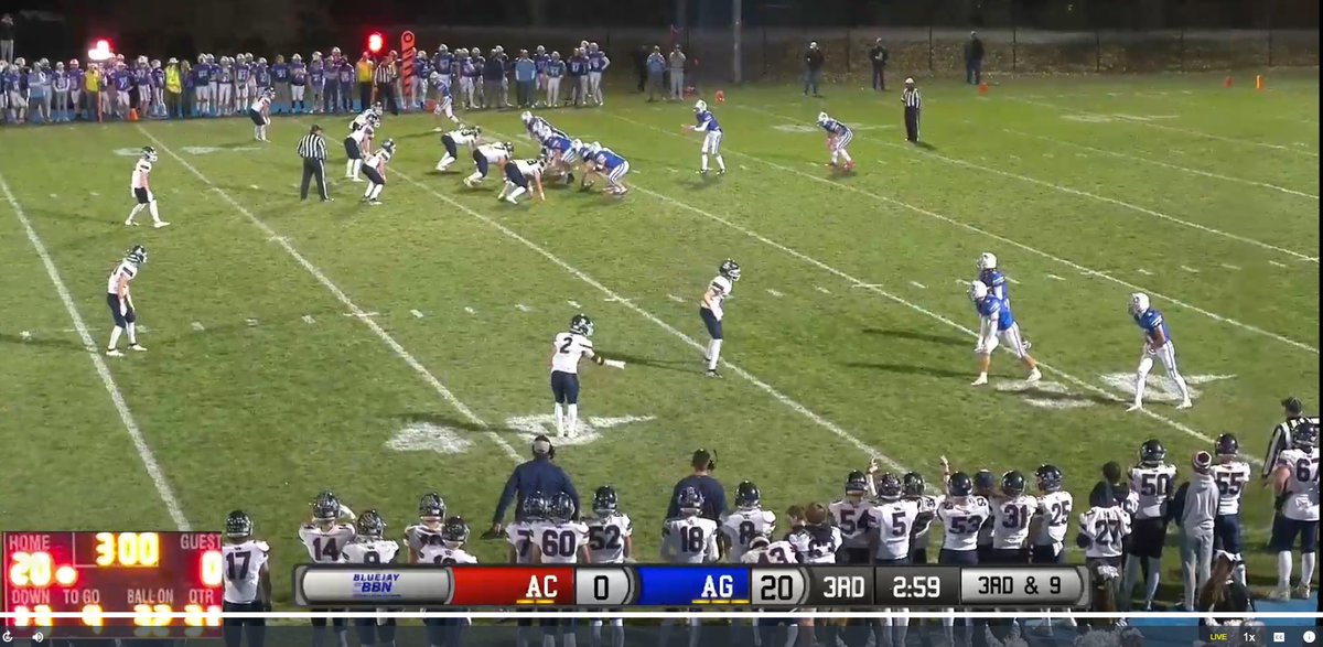 Just checking in on the <a href="/GoBluejays1/">ASHLAND-GREENWOOD</a> vs Adams Central Patriots ... 
Awesome coverage with <a href="/AGbroadcasting_/">BBN</a> 
Tim and Barry doing great work! 😎
#FridayNightLights